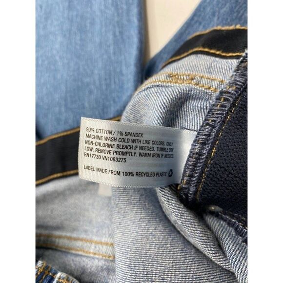 Isabel Maternity Crop Jeans Women's 8 Medium Blue Elastic Expandable-Panel NEW‎ - Picture 9 of 9